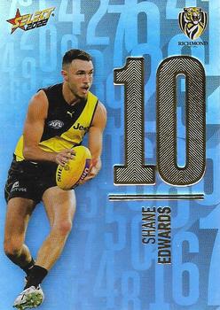2022 Select AFL Footy Stars - Numbers - Daylight #ND161 Shane Edwards Front